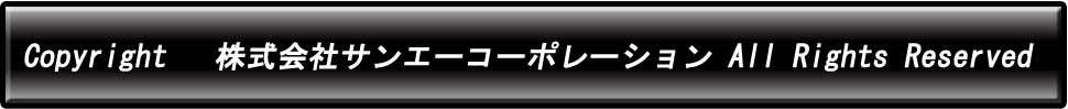 Copyright 株式会社サンエーコーポレーション All Rights Reserved