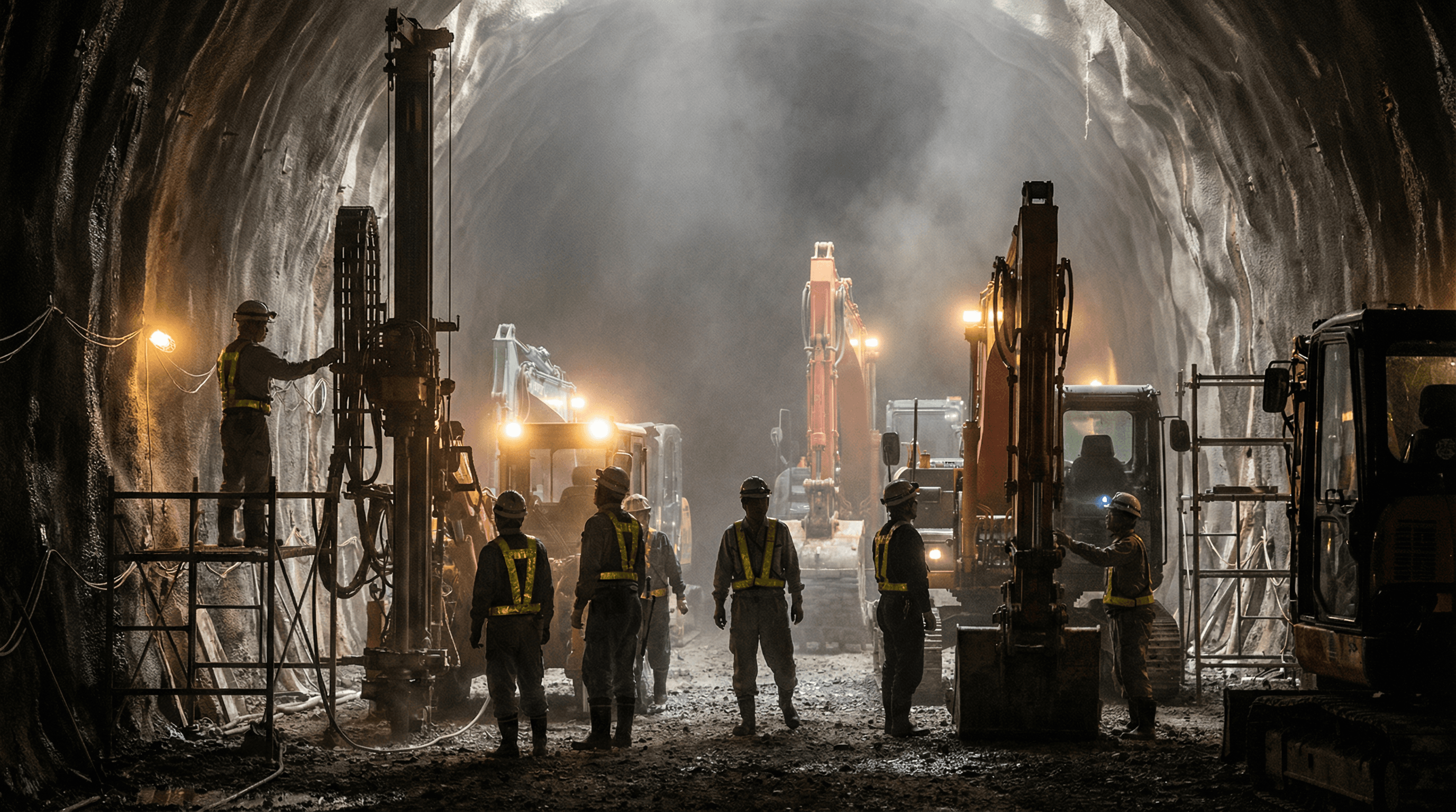 過酷な環境下での通信シーン